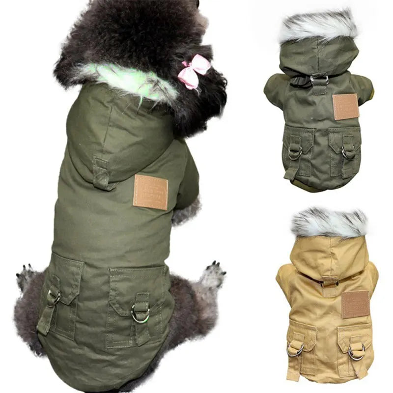 Cozy Winter Adventure Jacket For Dogs