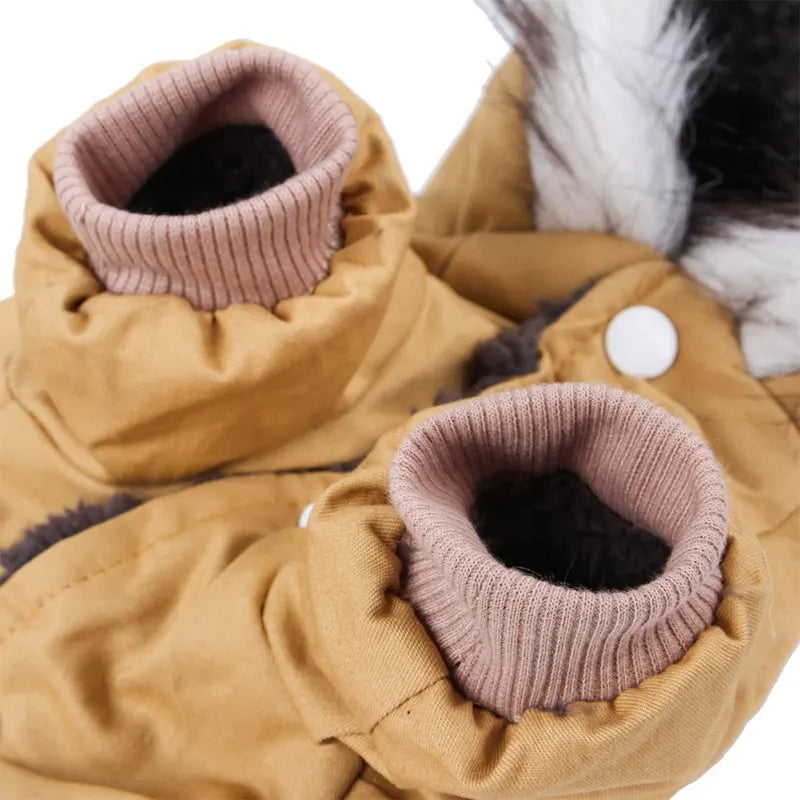 Cozy Winter Adventure Jacket For Dogs