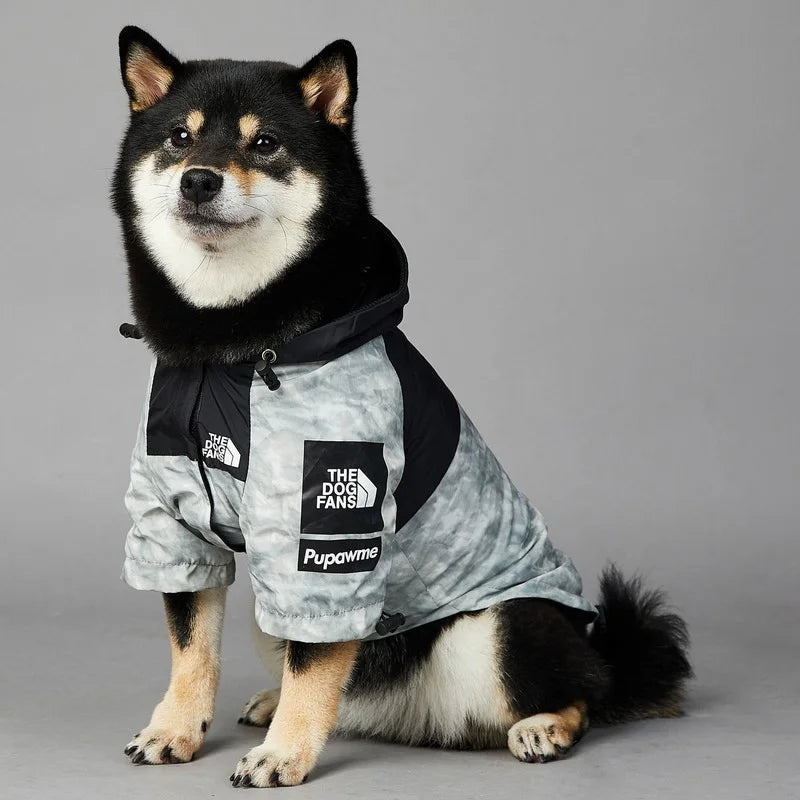 Waterproof Dog Jacket With Hoodie