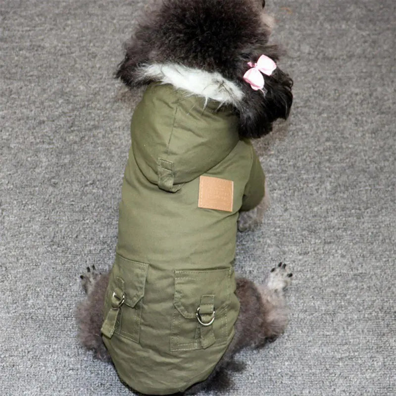 Cozy Winter Adventure Jacket For Dogs