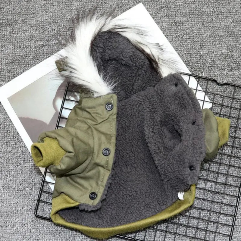 Cozy Winter Adventure Jacket For Dogs