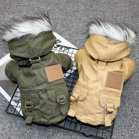 Cozy Winter Adventure Jacket For Dogs