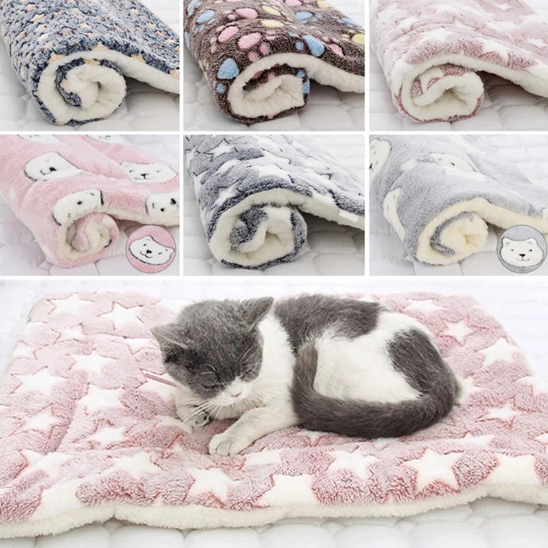 Pet Sleeping Soft Blanket