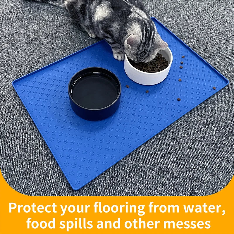 Pet food and drink silicon Placemat