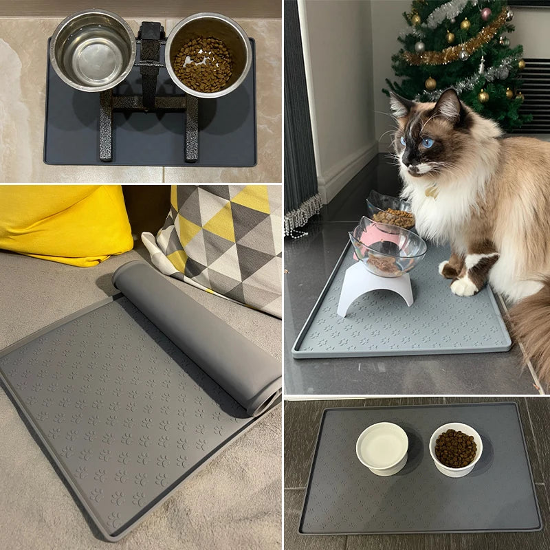 Pet food and drink silicon Placemat