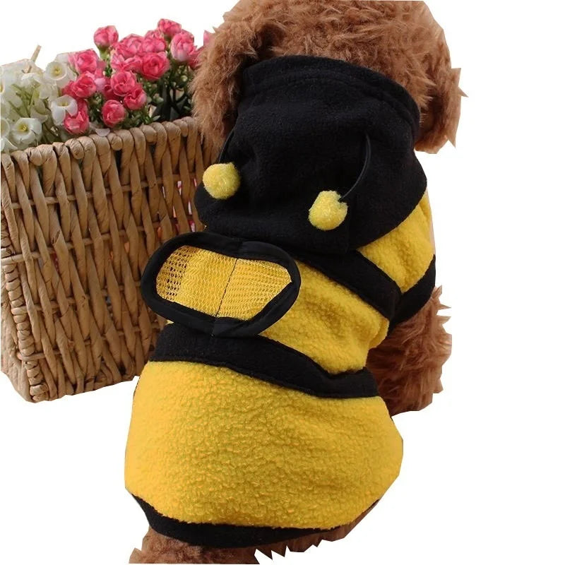 Bee Coat For Small Dogs - Halloween Custom