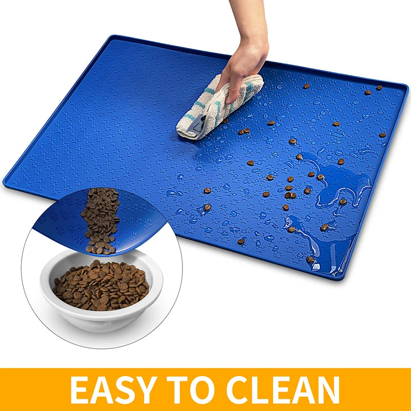 Pet food and drink silicon Placemat