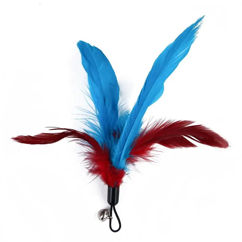 11-Piece Cat Feather Toy Set