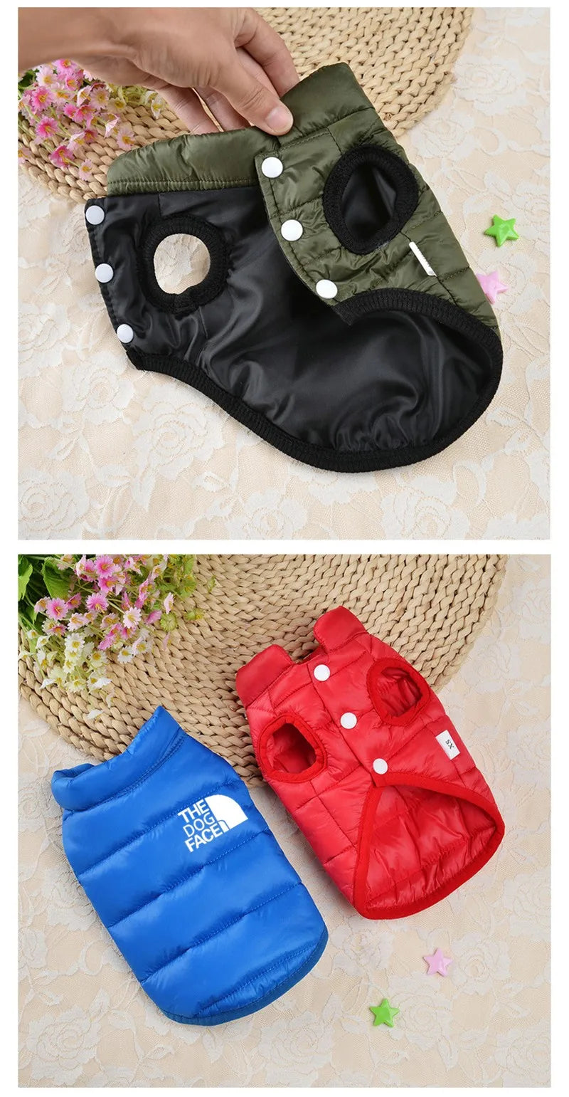 Double Sided Jacket for small and medium dogs