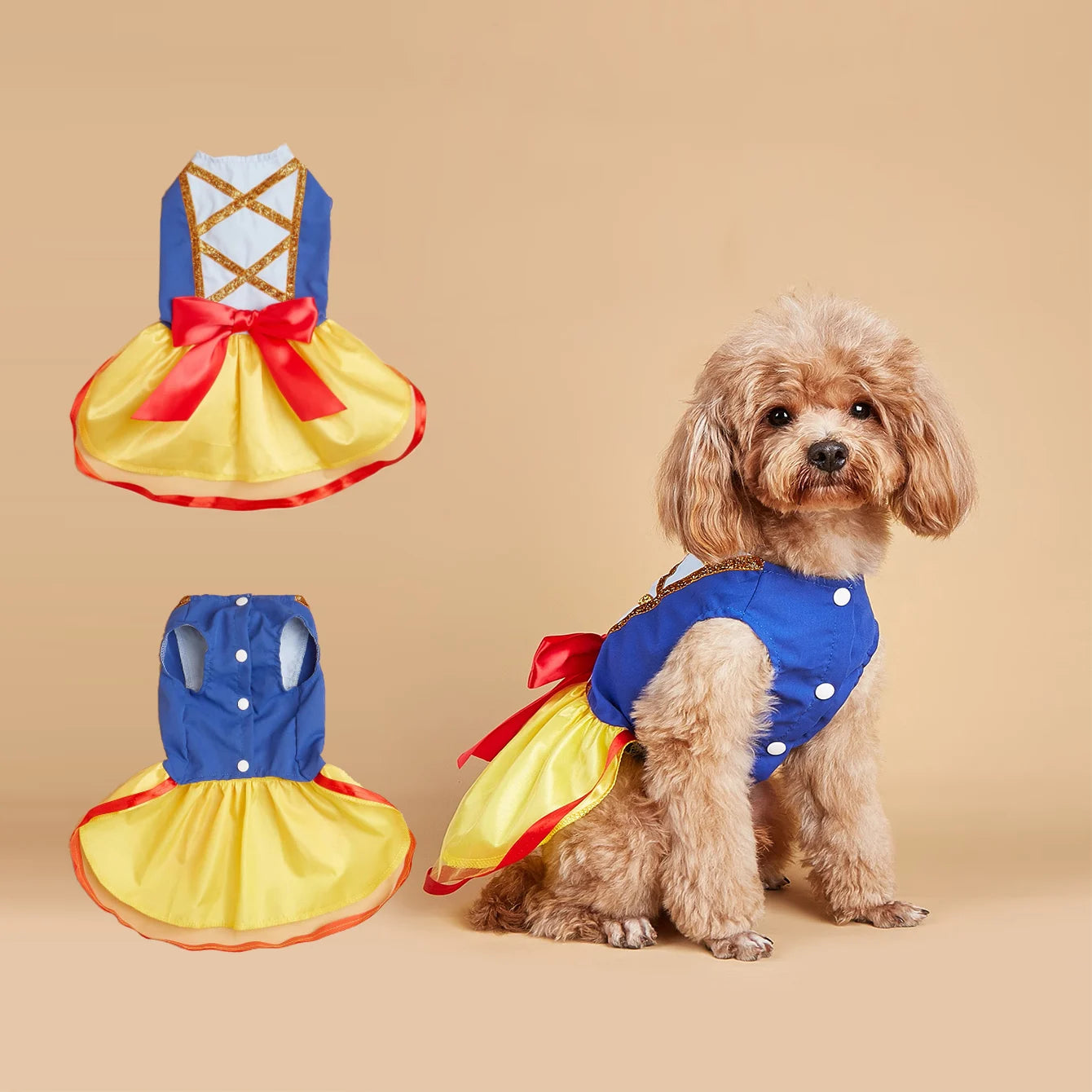 Snow White Dog Costume - Halloween Costume